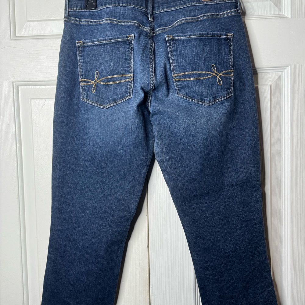 Denizen from Levi's Women's Modern Crop Jeans - Dark Blue - Picture 13 of 16